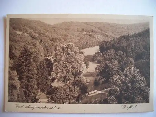 Alte AK Bad Langenschwalbach Golftal 1926 [P198]