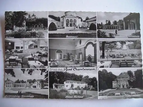 Alte AK Bad Oeynhausen Mehrbildkarte [P825]