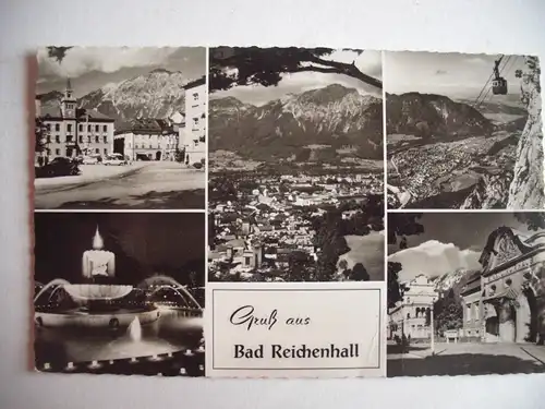 Alte AK Bad Reichenhall Mehrbildkarte [P13]