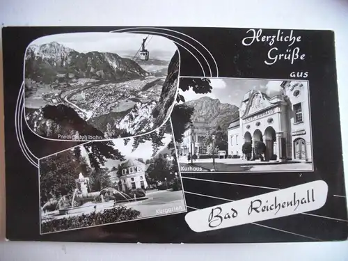 Alte AK Bad Reichenhall Mehrbildkarte [P741]