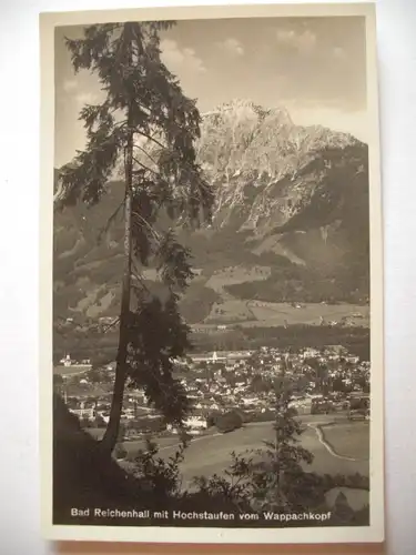 Alte AK Bad Reichenhall mit Hochstaufen  [P368]