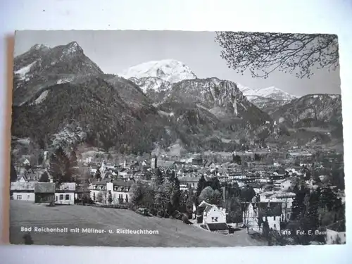 Alte AK Bad Reichenhall mit Müllner u. Risthorn [P715]