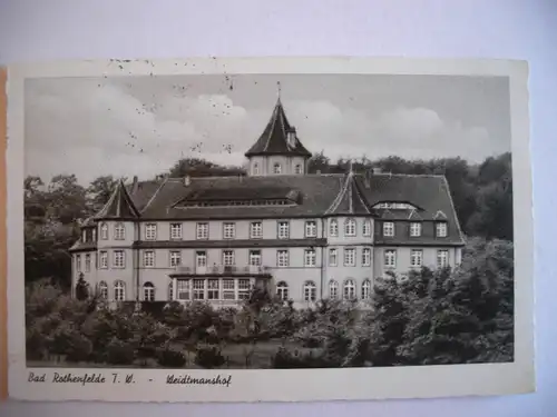 Alte AK Bad Rothenfelde Weidtmanshof [P897]