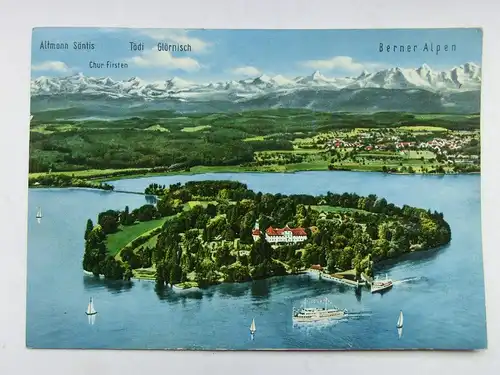 Alte AK Insel Mainau Bodensee [aX492]