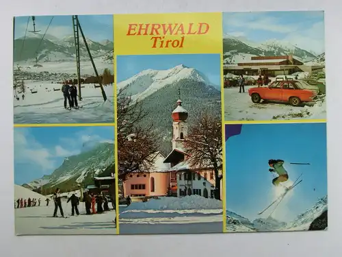 Alte AK Ehrwald Tirol Mehrbildkarte [aX505]