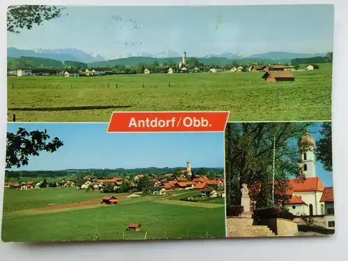 Alte AK Antdorf Oberbayern [aX513]