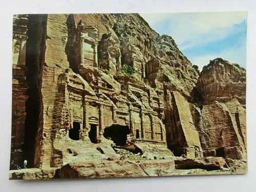 Alte AK Petra Jordanien Corinthian Tomb [aX534]