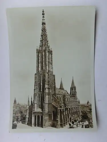 Alte AK Ulm Ulmer Münster 1930 [aX17]