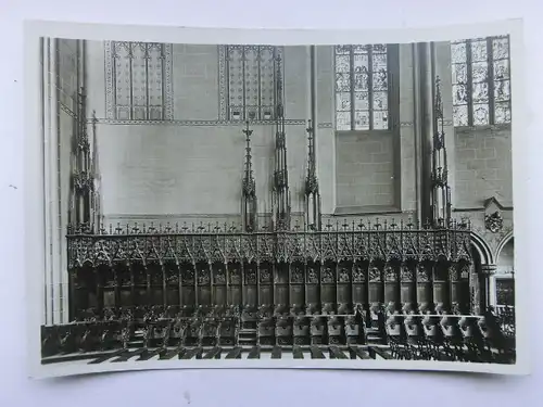 Alte AK Ulm Ulmer Münster Chorgestühl 1930 [aX18]