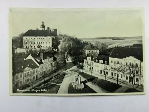 Alte AK Frauenstein Erzgebirge 1934 [aX43]