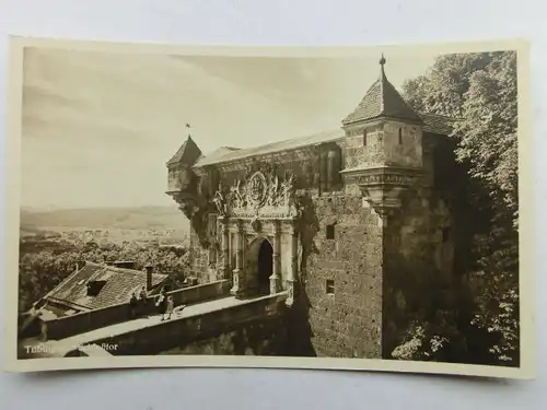 Alte AK Tübingen Schloßtor [aX56]