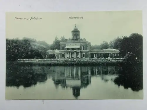 Alte AK Potsdam Sanssouci Marmorpalais um 1920 [aX132]