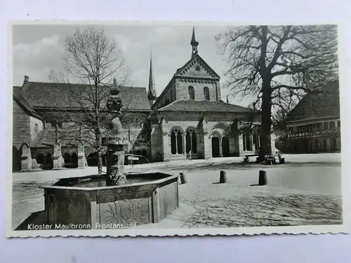 Alte AK Kloster Maulbronn Frontansicht [aX223]