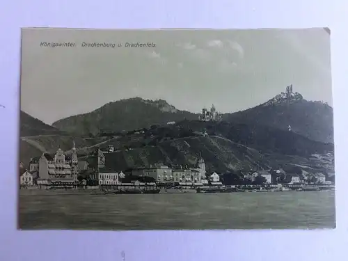 Alte AK Königswinter Drachenburg Drachenfels [aX241]