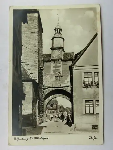 Alte AK Rothenburg Röderbogen um 1935 [A1553]