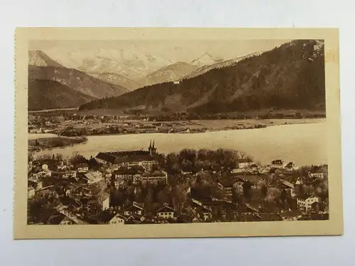 Alte AK Tegernsee mit Blauberg [A1569]