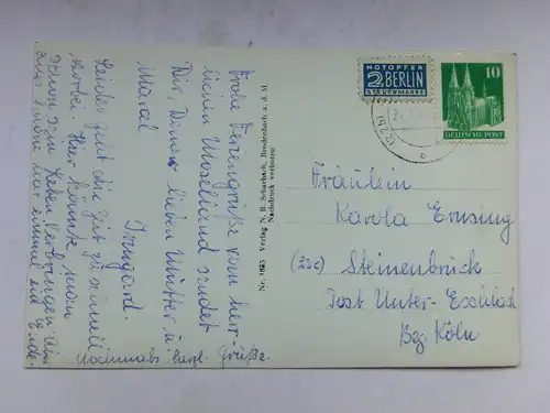 Alte AK Cochem Cond a. d. Mosel [A1603]