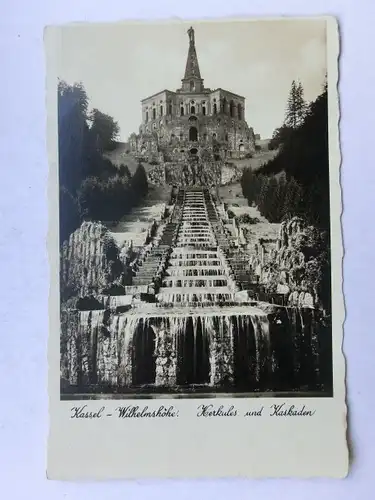 Alte AK Kassel Wilhelmshöhe Herkules Kaskaden [A1622]