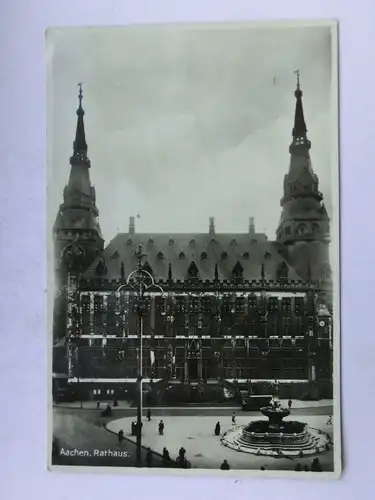 Alte AK Aachen Rathaus [A1631]