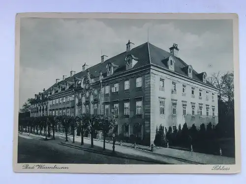 Alte AK Bad Warmbrunn Schloß [943]