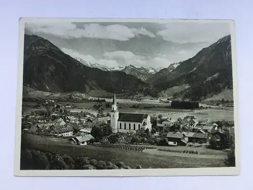 Alte AK Hindelang Bad Oberdorf [951]