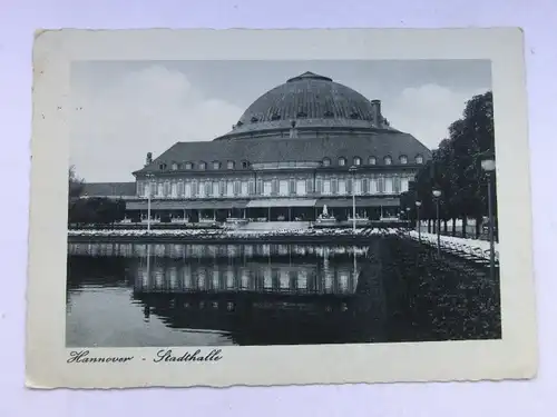 Alte AK Hannover Stadthalle [952]