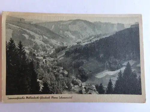 Alte AK Mellenbach Glasbach Schwarzatal [aJ758]