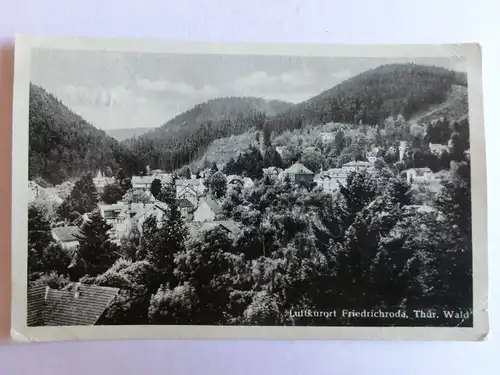 Alte AK Friedrichroda Thüringer Wald [aJ760]