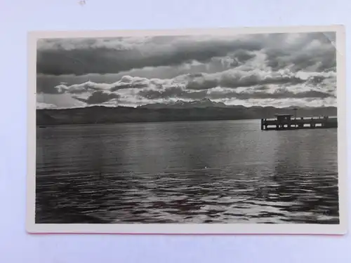 Alte AK Bodensee Blick a. Säntis [1036]