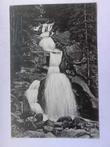 Alte AK Triberg Wasserfall Schwarzwald [1041]