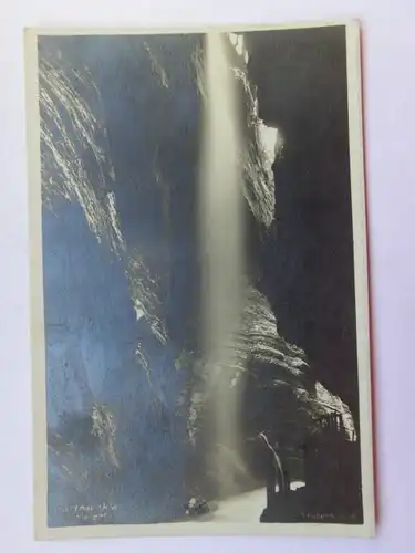 Alte AK Garmisch Partenkirchen Partnachklamm [1060]