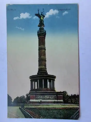 Alte AK Berlin Siegessäule [1072]