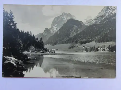 Alte AK Berchtesgaden Hintersee  [1073]