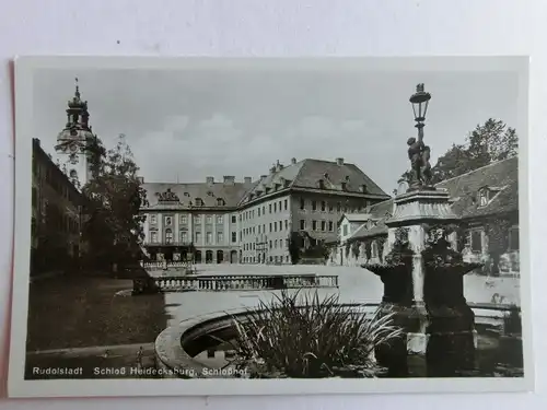 Alte AK Rudolstadt Heidecksburg [1115]