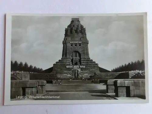 Alte AK Leipzig Völkerschlachtdenkmal [1147]