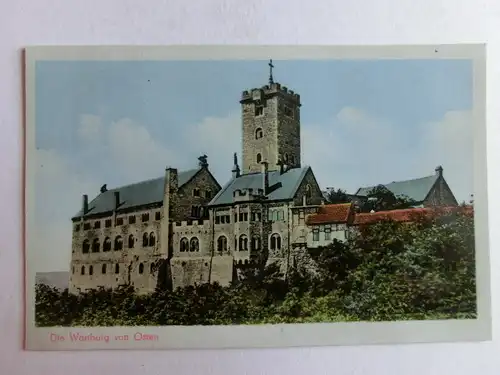 Alte AK Eisenach Wartburg von Osten [1154]