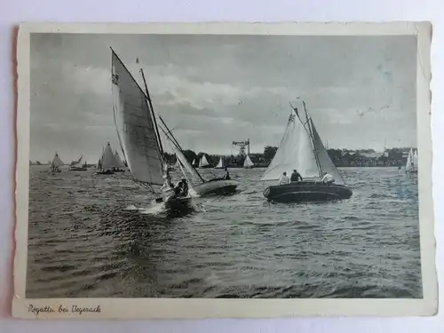 Alte AK Regatta bei Vegesack 1940 [1289]