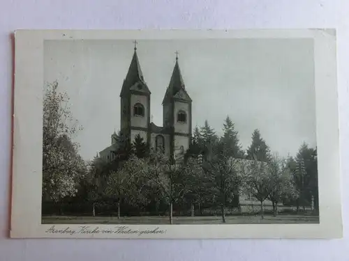 Alte AK Arenberg Kirche von Westen gesehen [1332]