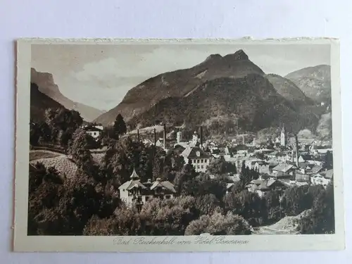 Alte AK Bad Reichenhall vom Hotel Panorama [1336]