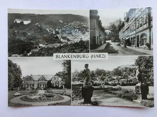 Alte AK Blankenburg Mehrbildkarte [aO1546]