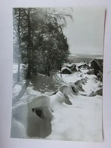 Alte AK Schöneck Vogtland Winter Schnee [aN645]