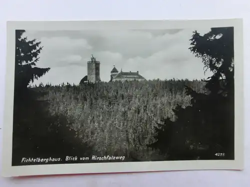 Alte AK Fichtelberg Oberwiesenthal Fichtelberghaus [aN700]