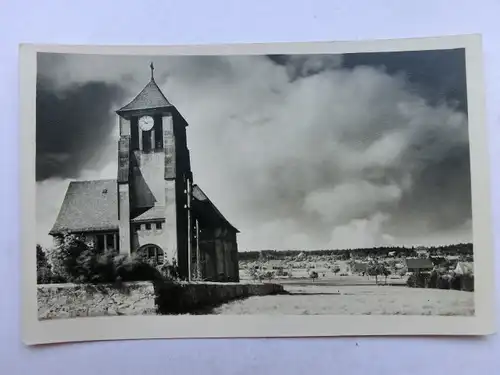 Alte AK Zinnwald Kirche Erzgebirge [aN701]