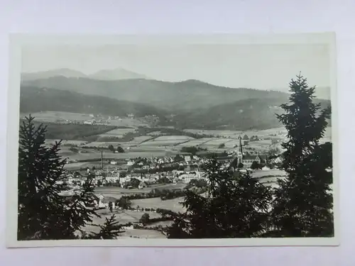 Alte AK Zwiesel mit Arber [aO1347]