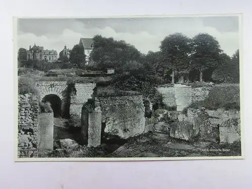 Alte AK Trier Römische Bäder [aO1362]