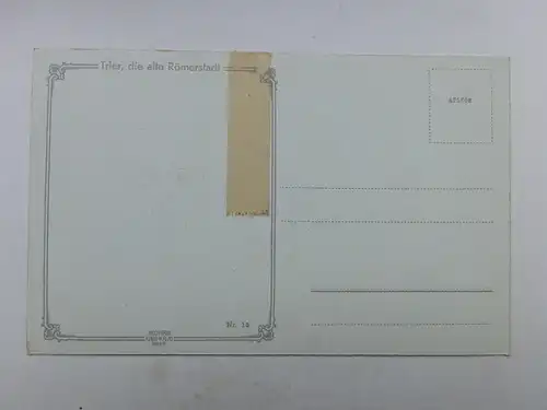 Alte AK Trier Römische Bäder [aO1362]