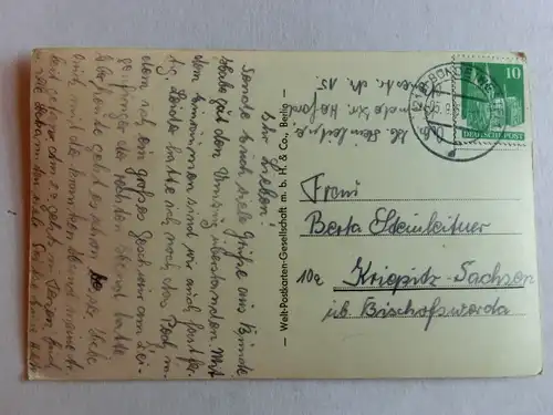 Alte AK Bünde an der Else [aX763]