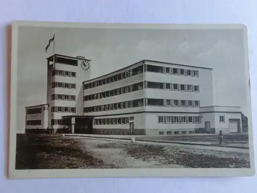 Alte AK Frankfurt Jugendherberge Hansa Allee [aX766]