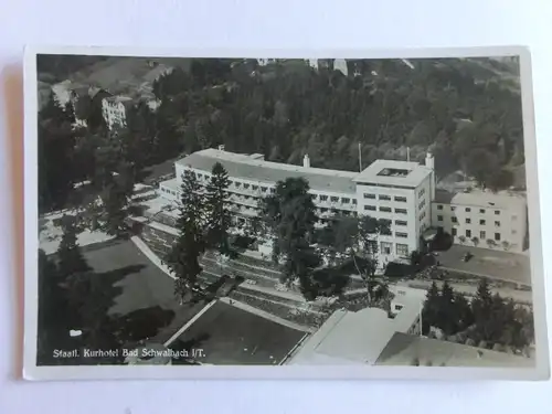 Alte AK Bad Schwalbach Kurhotel [aX767]