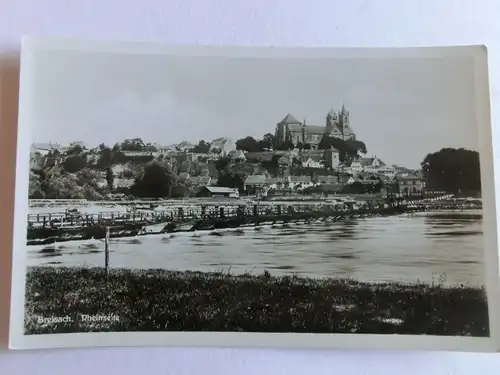 Alte AK Breisach Rheinseite [aX769]
